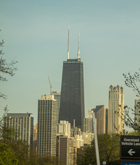 Fototapeta premium Chicago, Il. 22 maja 2019 r. Wizerunek miasta Chicago