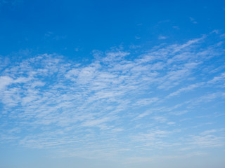 Naklejka na ściany i meble Sky with clouds,Blue skies, white clouds