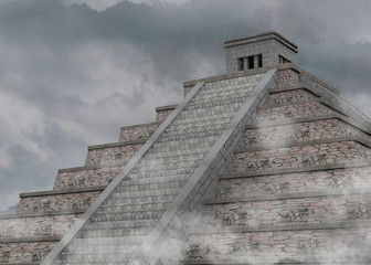 Maya Pyramid - 3D