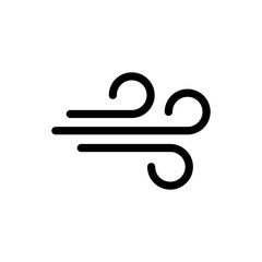 Wind icon trendy