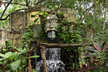 Ancient Indian Ruins in the forest