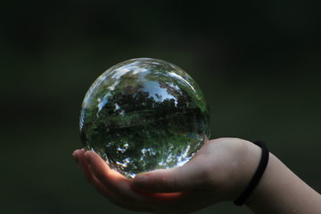world in hand
