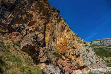 Stari Bar (Old Bar), Montenegro, the different view of suburb nature, mountains, forests 