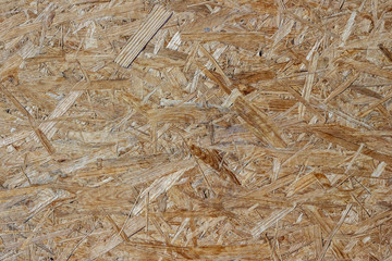Oriented strand board background backdrop.