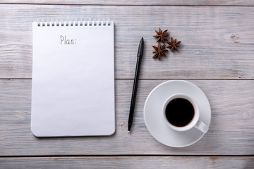 bright male banner / header with a stylish male workspace with laptop, smartphone, modern men's accessories on a wooden table, top view / flat lay