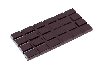 chocolate bar realistic vector illustration isolated