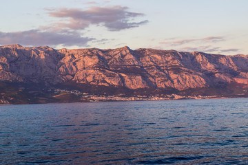 Fototapeta na wymiar Makarska Riviera Coast.