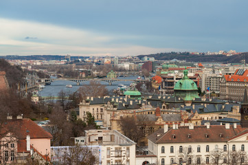 View of Prague city