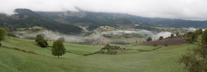 aramaio valley in Basque Country	