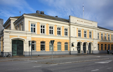 Fototapeta na wymiar Borshus - old exchange building in Malmo. Sweden