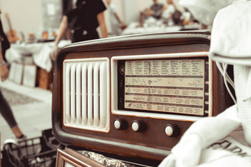 old radio and tv 