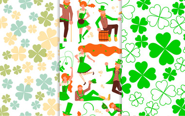 Pattern set for St Patrick's Day