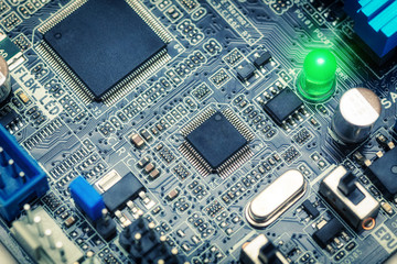 IT Computer circuit board background