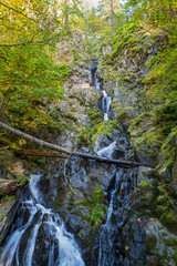 Rodney Falls in Beacon Rock State Park, Washington, USA