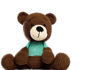 Osito de crochet