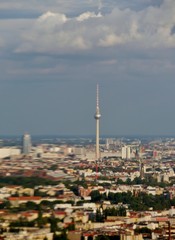 Stadtbild von Berlin aus der Luft
