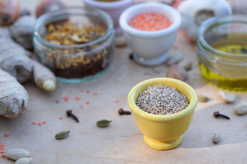 Herbs, Spices and other ingredients
