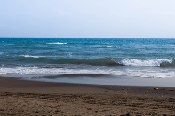 Paisaje de Veracruz en el  Golfo de México