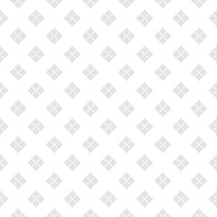 Subtle minimalist geometric seamless pattern with diamond shapes, rhombuses