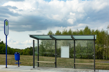 Modern Bus Stop