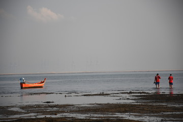 boat on the sea