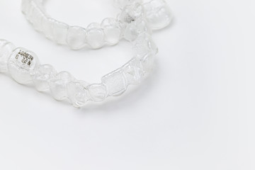 Obraz premium Alinhadores Ortodônticos