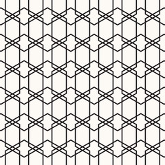 Pattern geometry of hexagon background. Pattern is on swatch panel.
