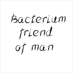 Naklejka na ściany i meble Funny Comic Probiotics Bacteria Characters - Microbiological Treatment of Various Diseases - Vector Art Illustration