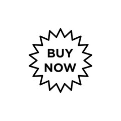 Buy now signage icon trendy