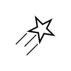 Star sparkle signage icon trendy