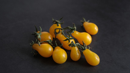 vegan and vegetarian diet healthy food. vegetable decorative on black background