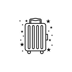 Bag travel luggage icon. Element of bags icon