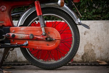Obraz premium motorcycle on the road