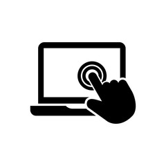 Touch screen icon