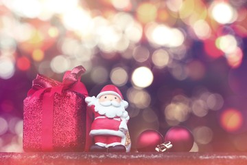 christmas background with snowman