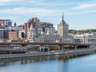 Panaroma of Albany downtown