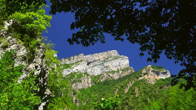 A&ntilde;isclo Canyon, Ordesa y Monte Perdido National Park, Sobrarbe, Huesca Province, Aragon, Spain, Europe