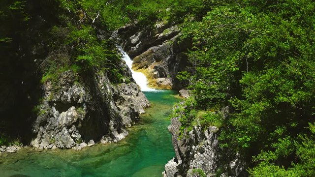 Bellos river, A&ntilde;isclo Canyon, Ordesa y Monte Perdido National Park, Sobrarbe, Huesca Province, Aragon, Spain, Europe