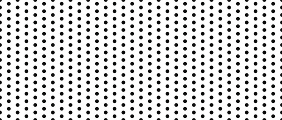 black polka dot seamless pattern vector background  © Maximlacrimart