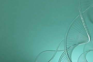 Background, emulsion and neurons in medical, bio, origin, organism. 3d renderings , illustration