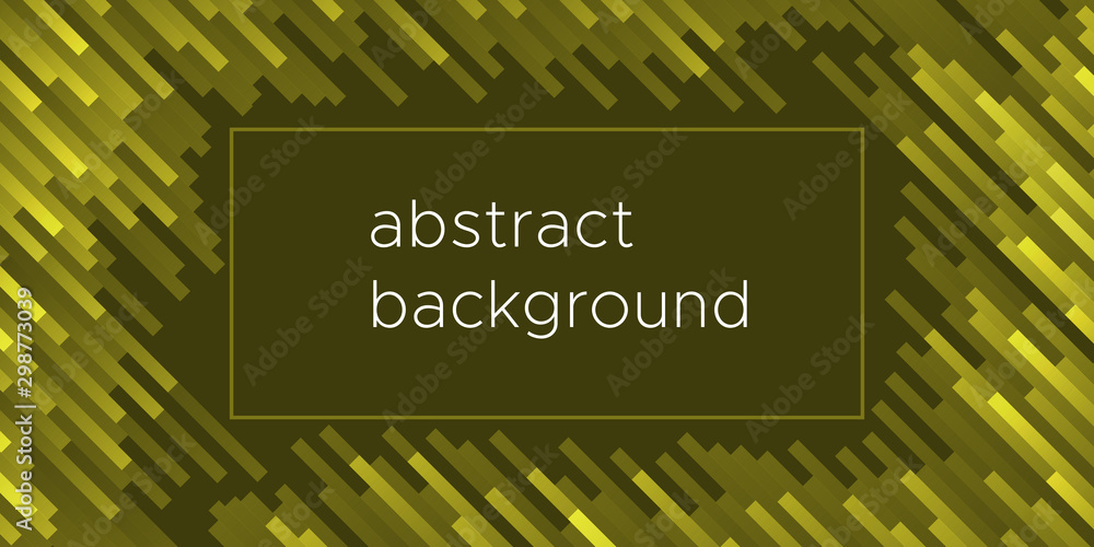 Poster abstract background basic shape square line tilted overlay yellow gold