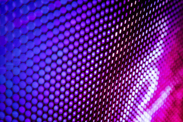 CloseUp LED blurred screen. LED soft focus background. abstract background ideal for design.