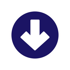 arrow sign in icon trendy flat design