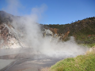 大湯沼（北海道登別市）