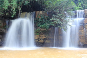 Sridit Waterfall at Khao kho in Phetchabun,Thailand