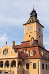 Medieval buildings in Brasov