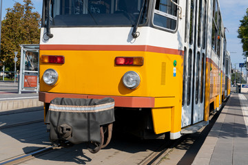 Naklejka na ściany i meble Tram in Budapest