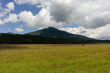 Paisaje de la sierra madre oriental desde Michoacan
