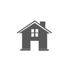 Home icon vector isolated on white background for your design, logo, application, UI.