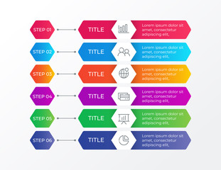 Infographic elements. Modern infograph template. Can use for workflow layout, data, banner, business, presentation. Vector illustration